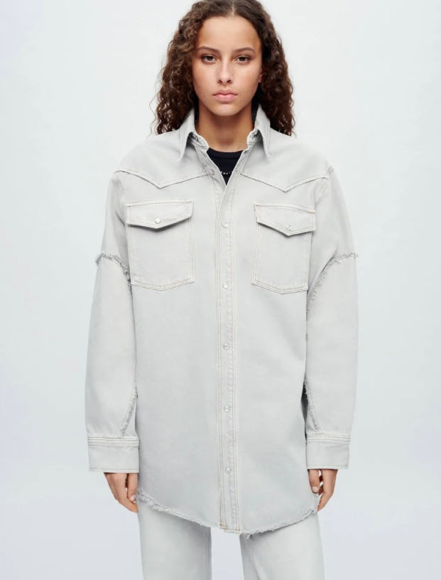 Oversized Shirt Jacket