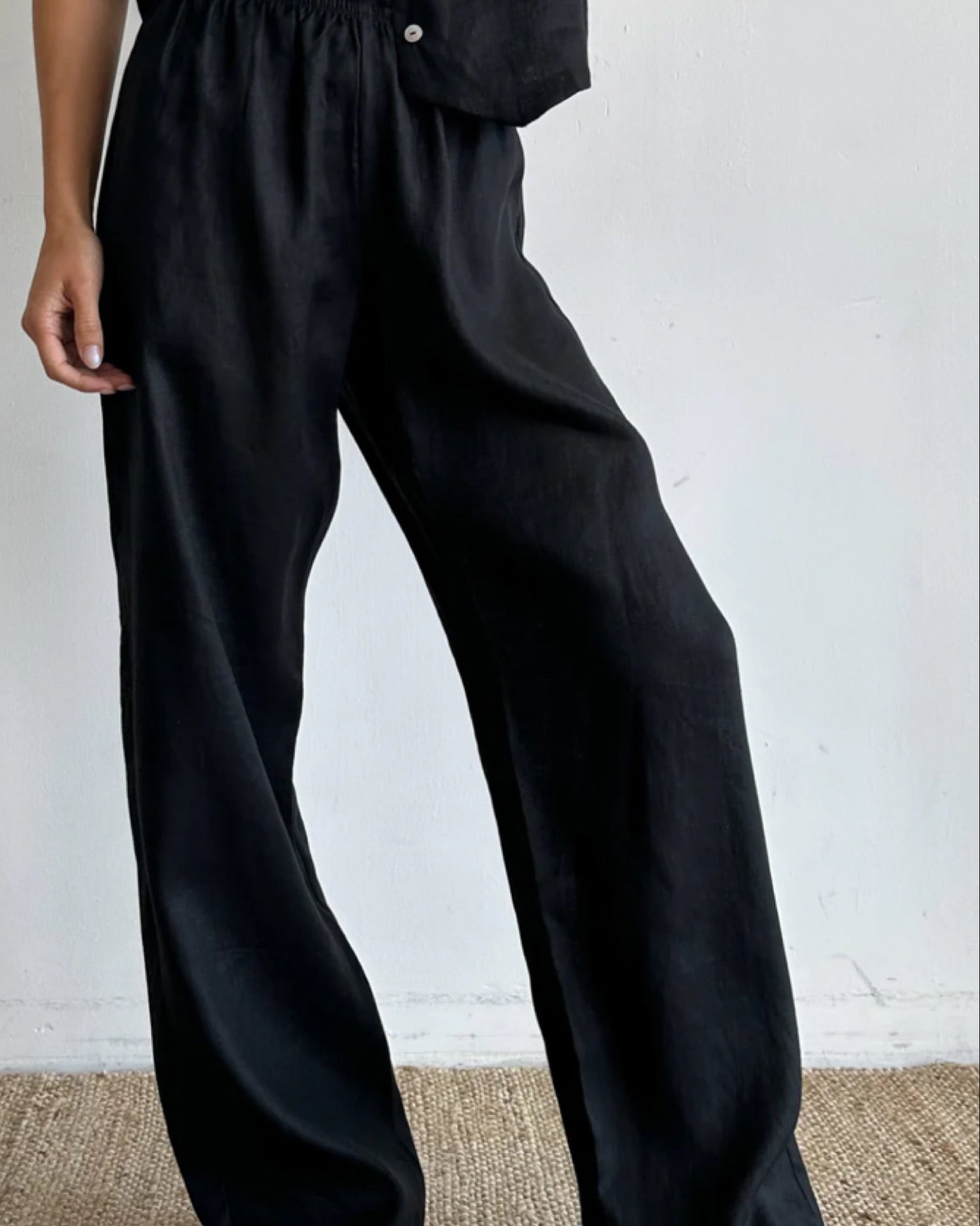 Linen Simple Pants