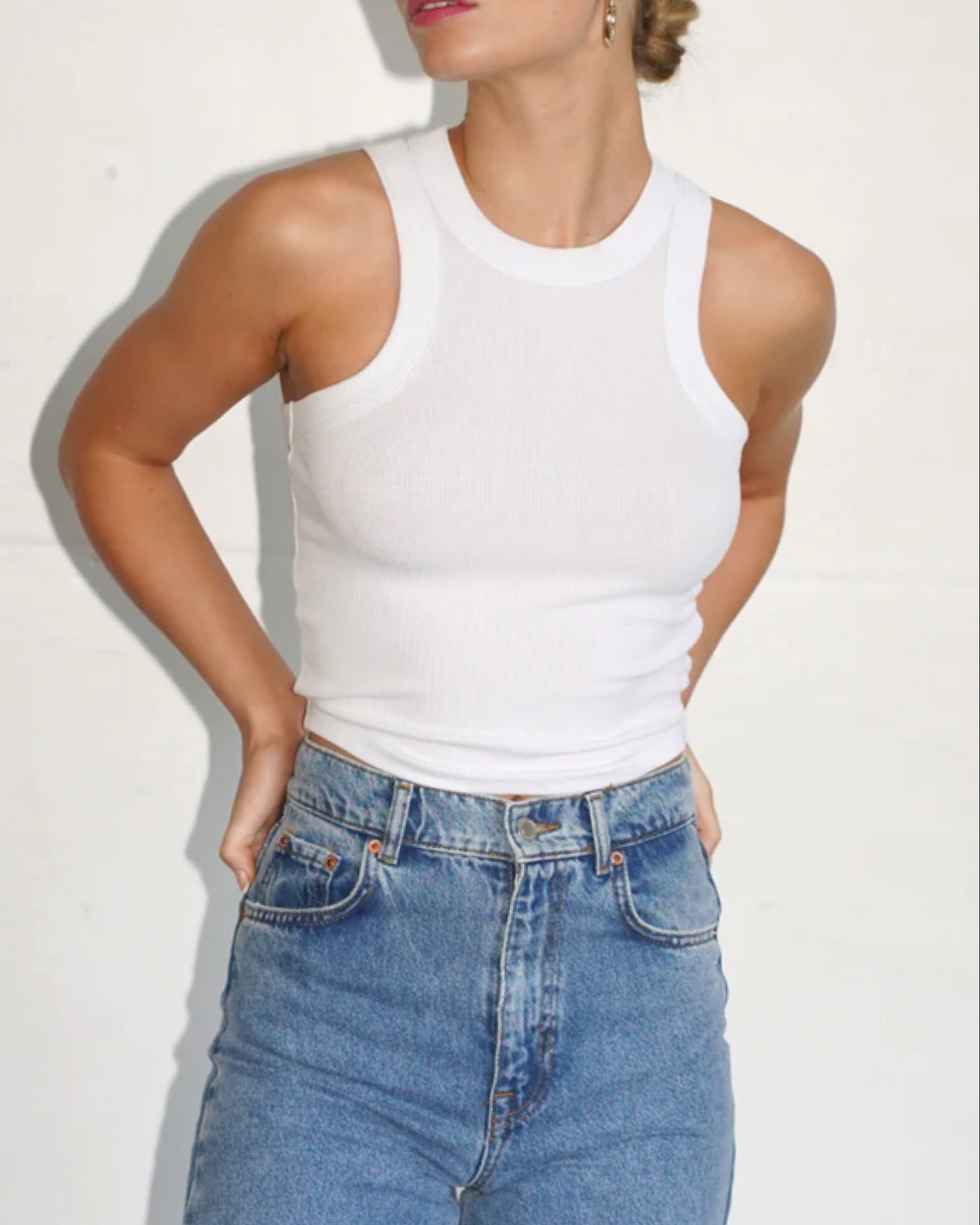 Detra Cropped Tank