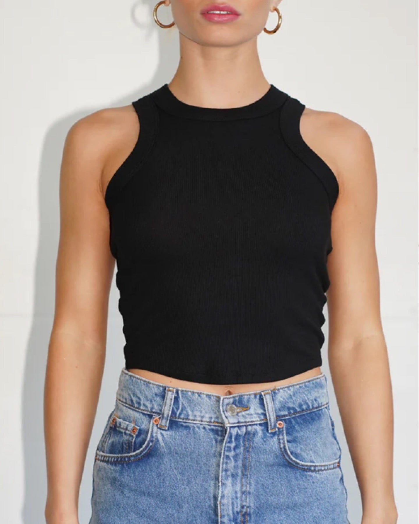 Detra Cropped Tank
