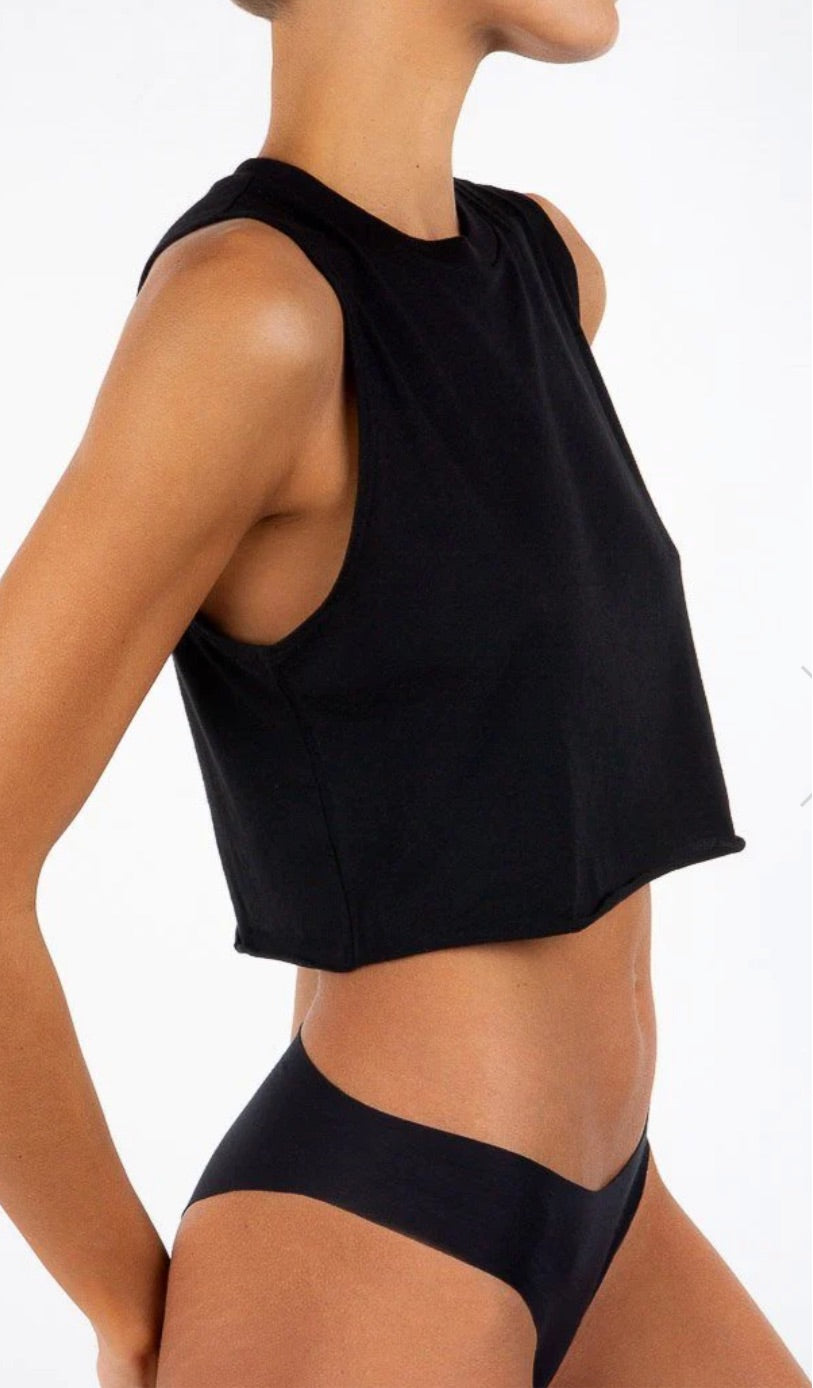 Cropped Boyfriend Tank