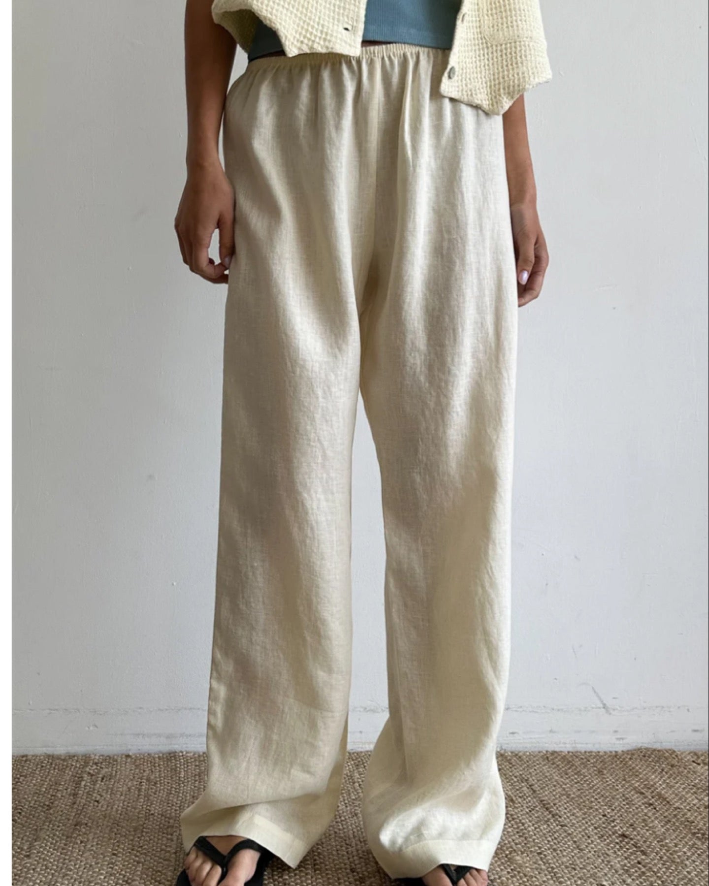 Linen Simple Pant