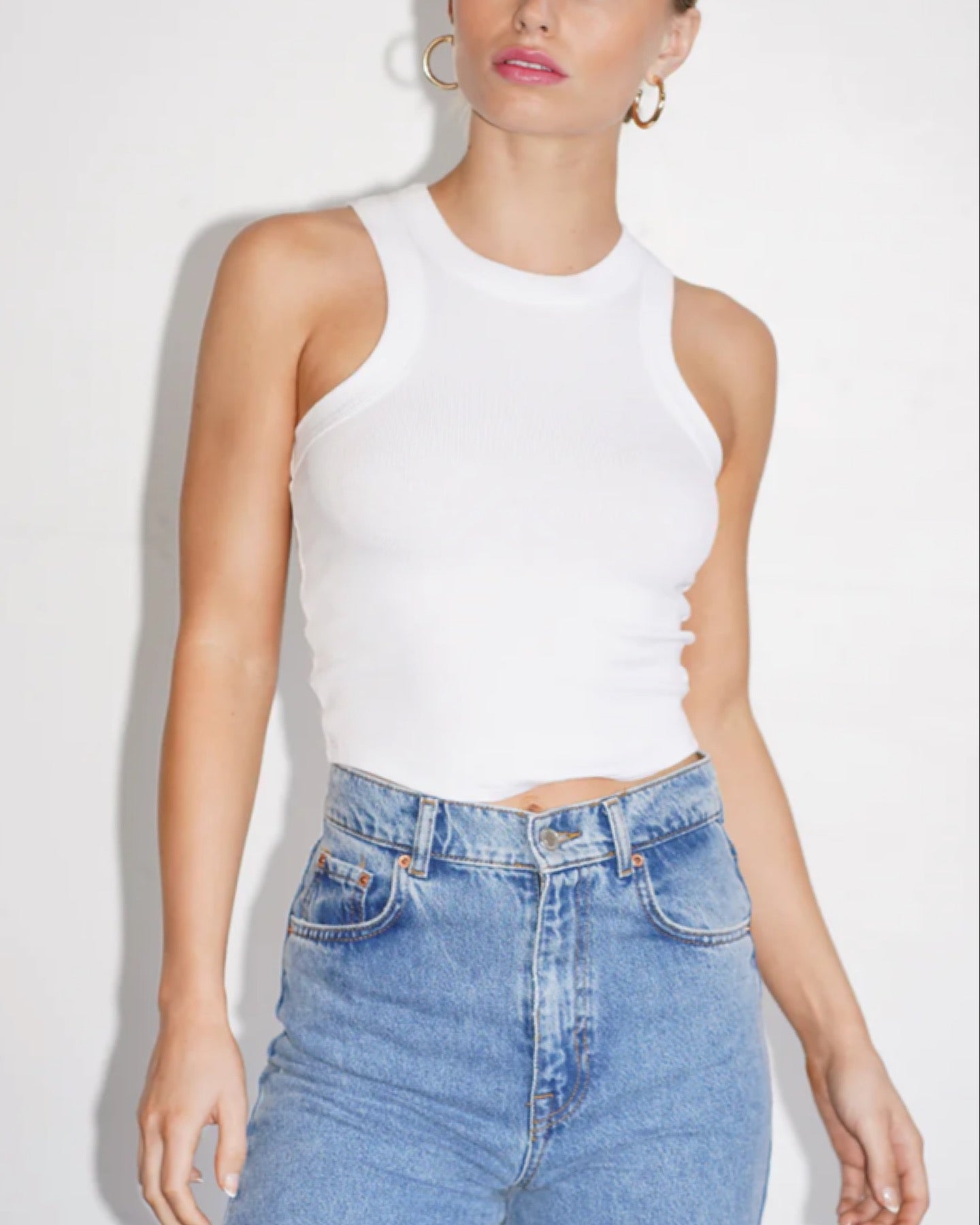 Detra Cropped Tank