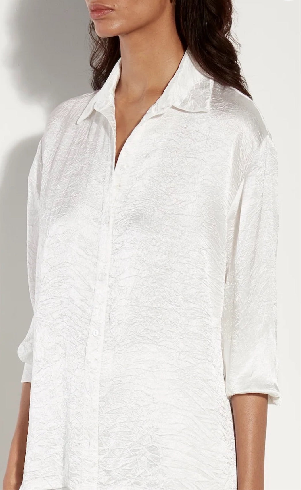 Textured Satin Shirt
