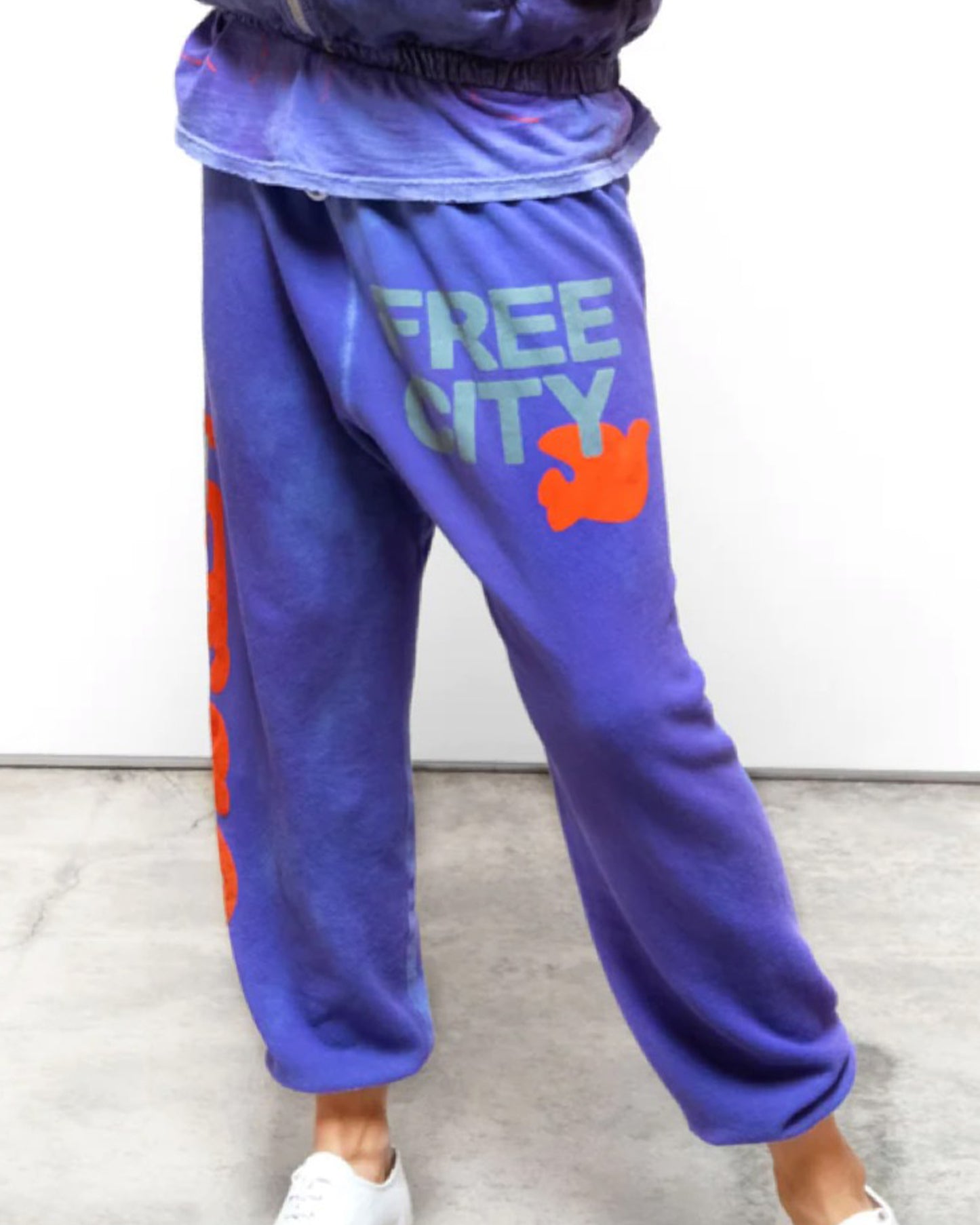 Letsgo Freecity OG Supervintage Sweatpant - Glowpurple