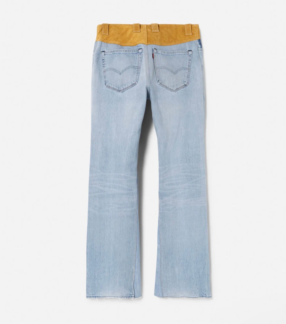Suede Yoke Bootcut
