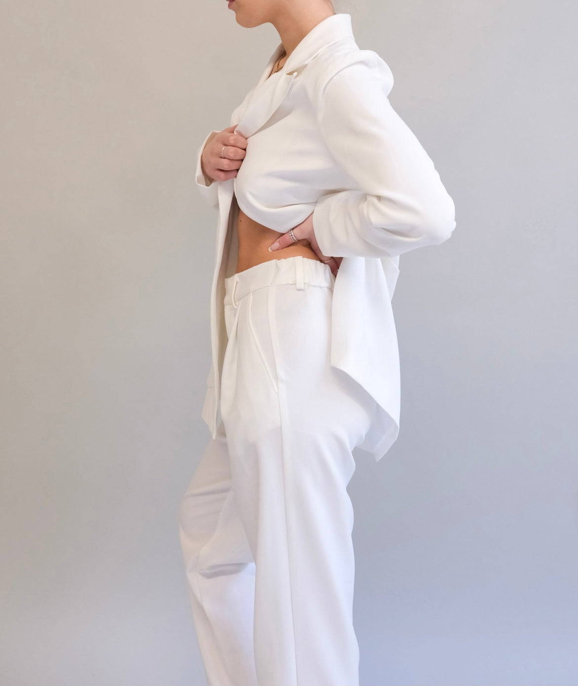 White Jackie Blazer