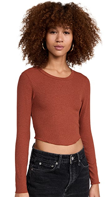 Arya Cropped Long Sleeve