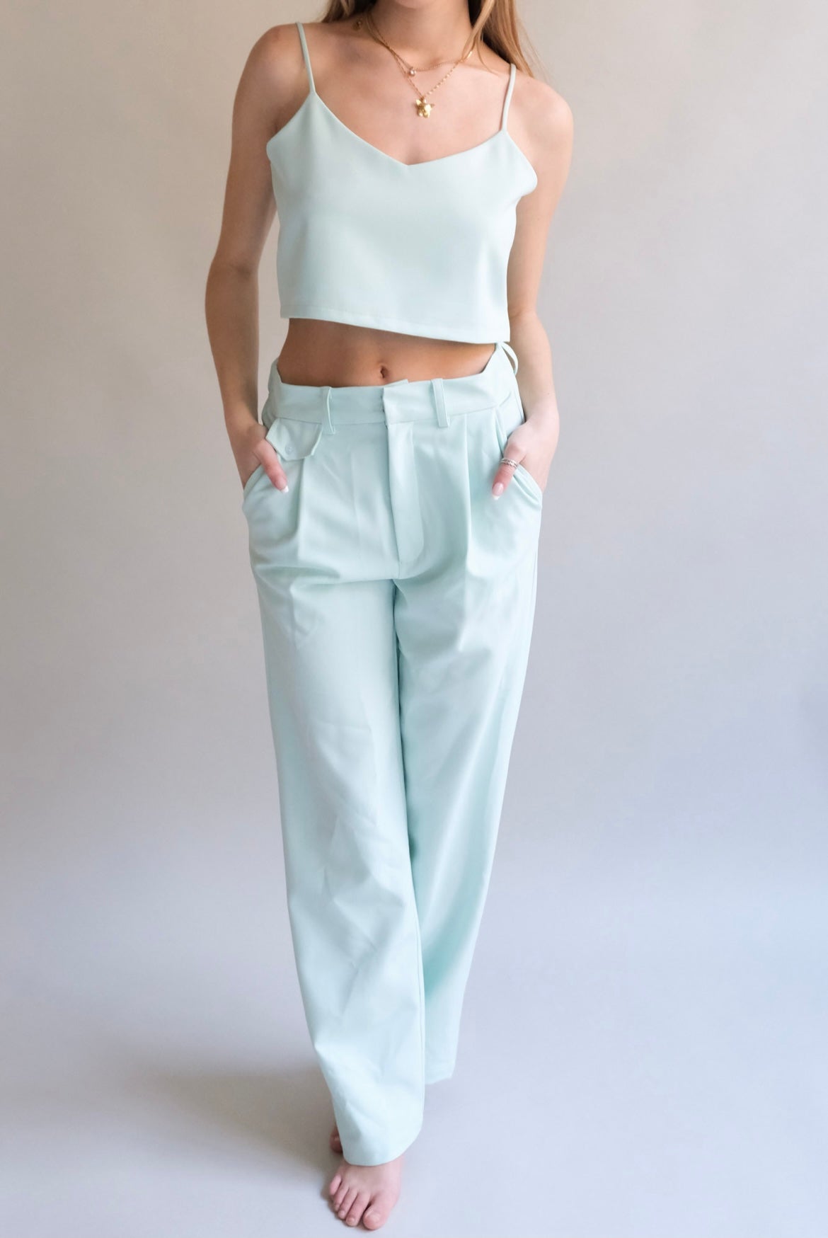 Mint Green Amanda Pants