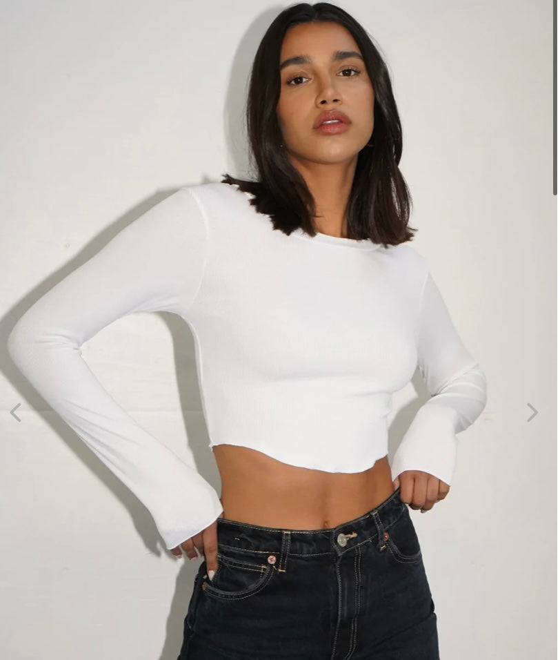 Arya Cropped Long Sleeve