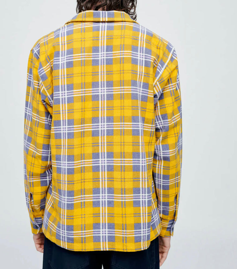 50s Plaid Straight Bottom Shirt