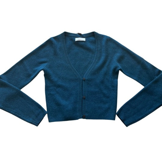 Cashmere Shrunken Cardigan