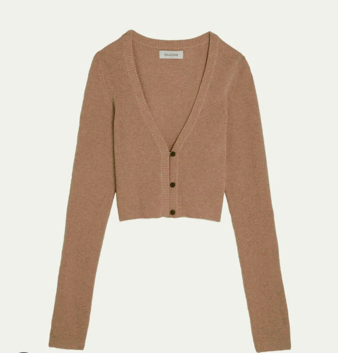 Cashmere Shrunken Cardigan