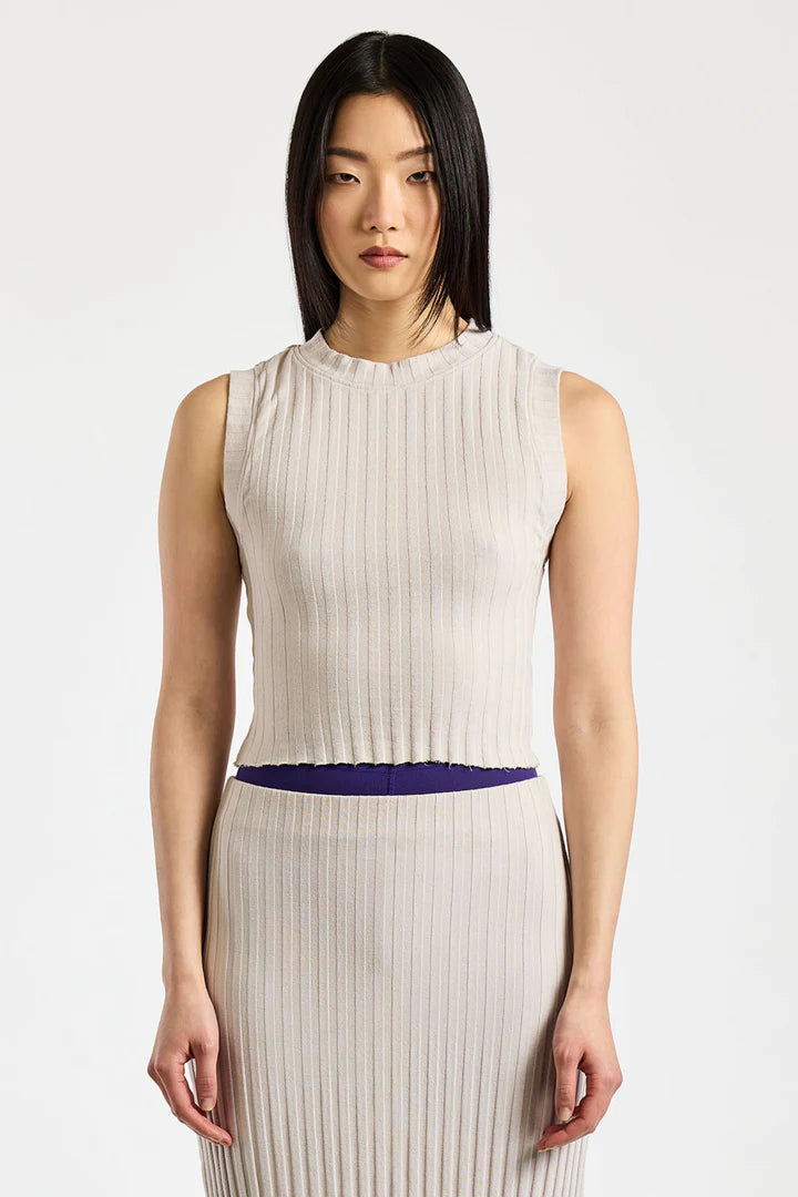 Capri Muscle Tank Fog