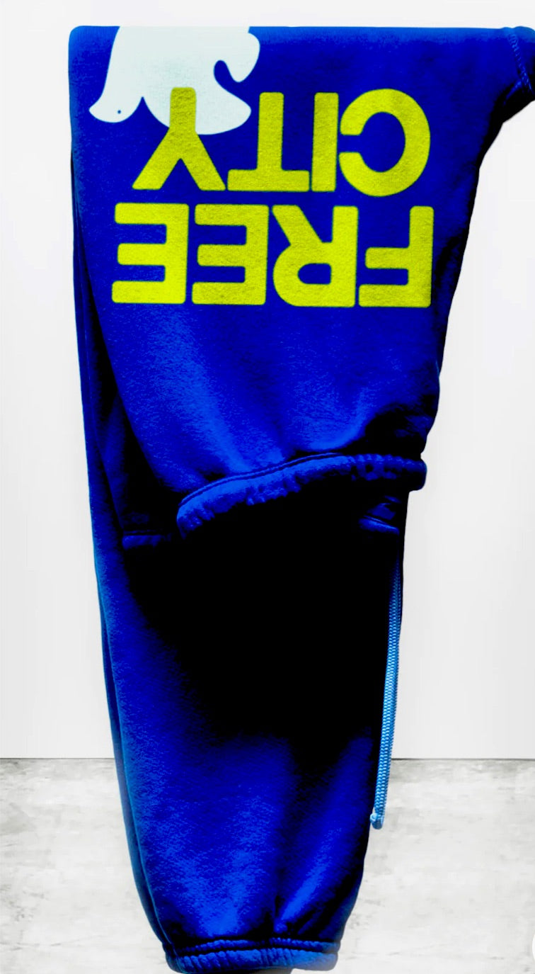 Superfluff Lux Og Sweatpant - Electric Bluelight