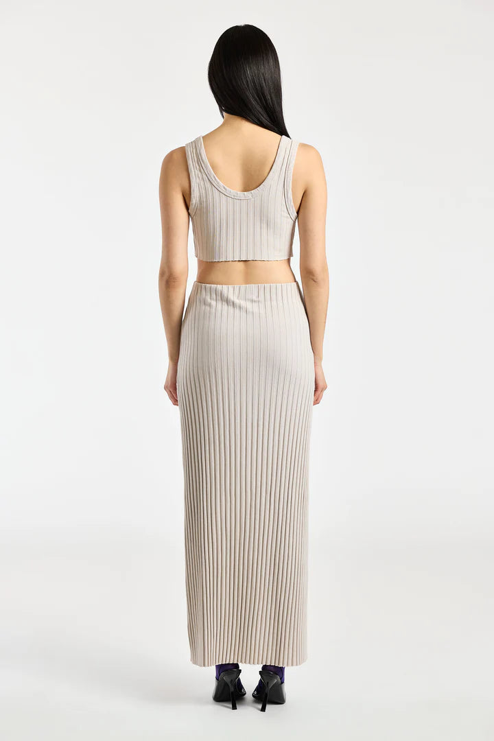 Capri Crop Tank Fog