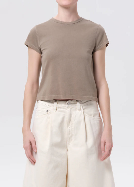 Adine Shrunken Tee in Trail