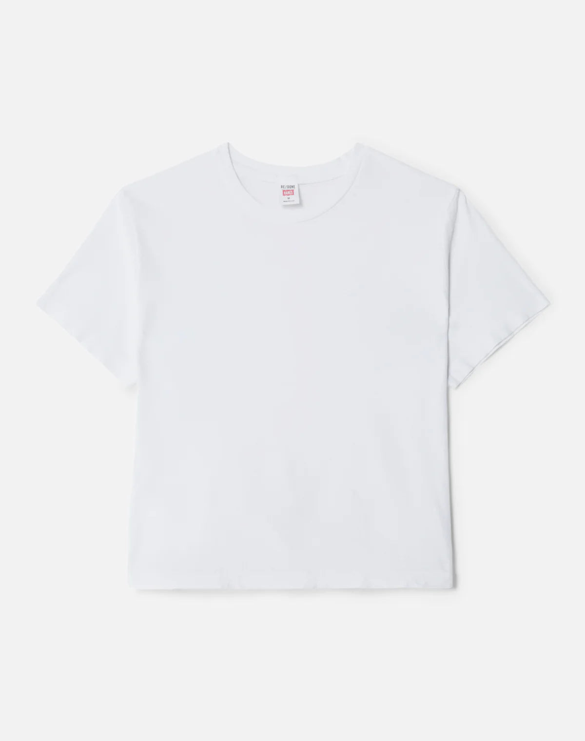 Re/Done 1950S Boxy Tee- optic white