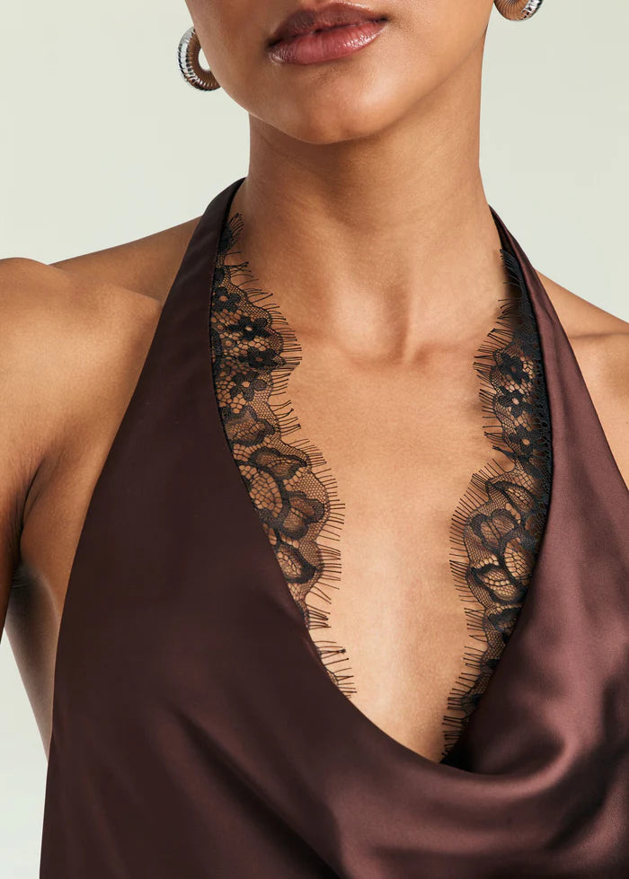 Lovella Top in Burnt Clove