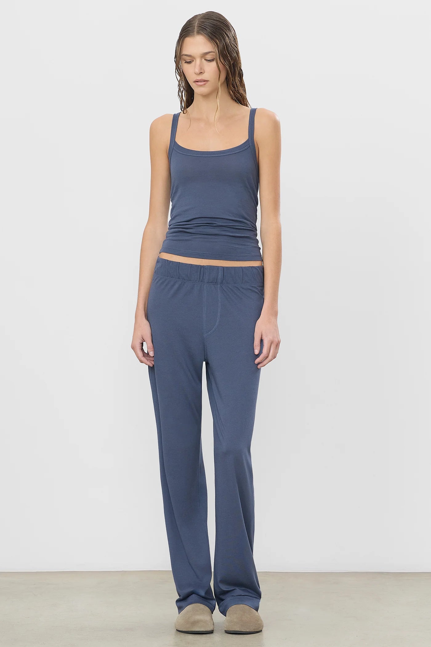 Lounge Pant in Washed Navy