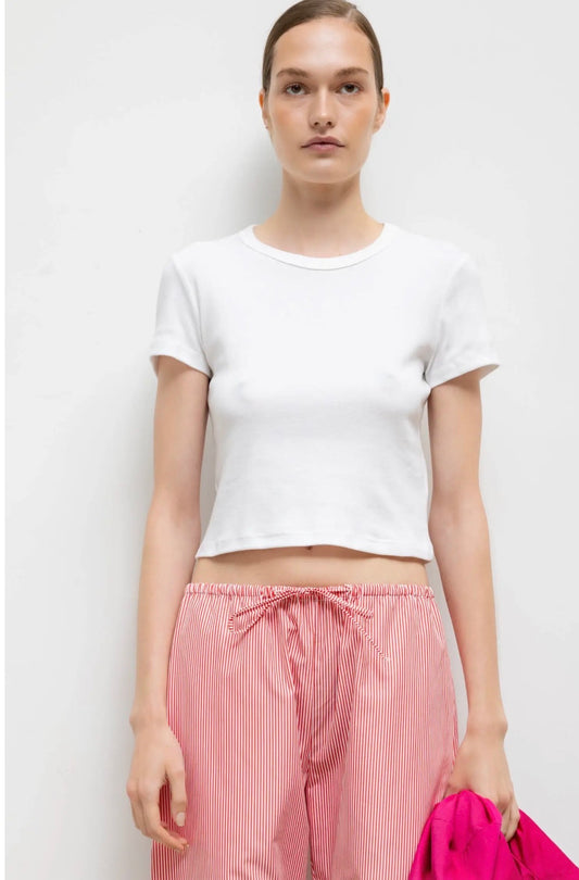 Nando Baby Tee in White