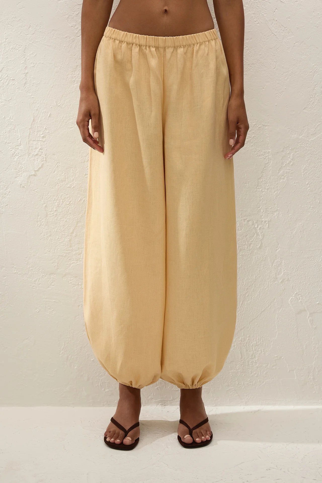 Kortez Balloon Pant in Daffodil