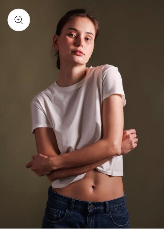 Basic T Shirt in White