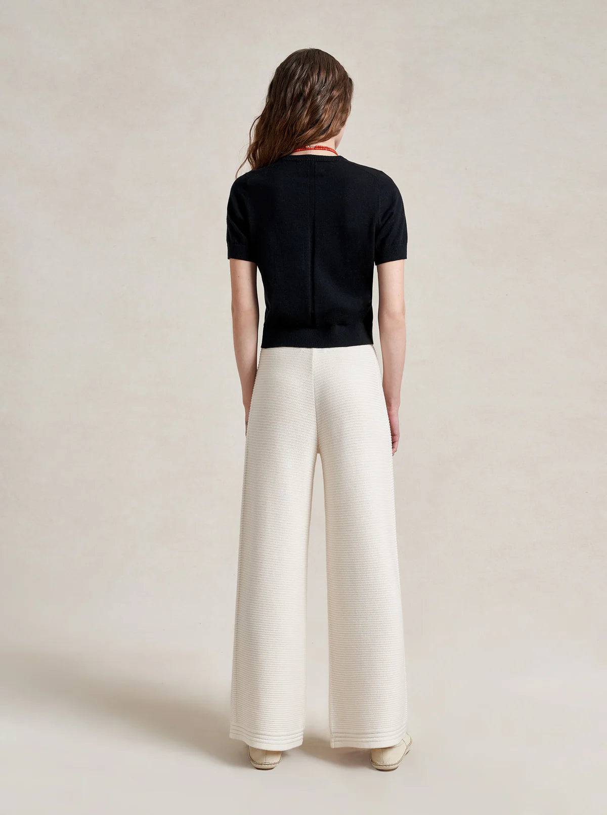 Babs Pant in Ivory