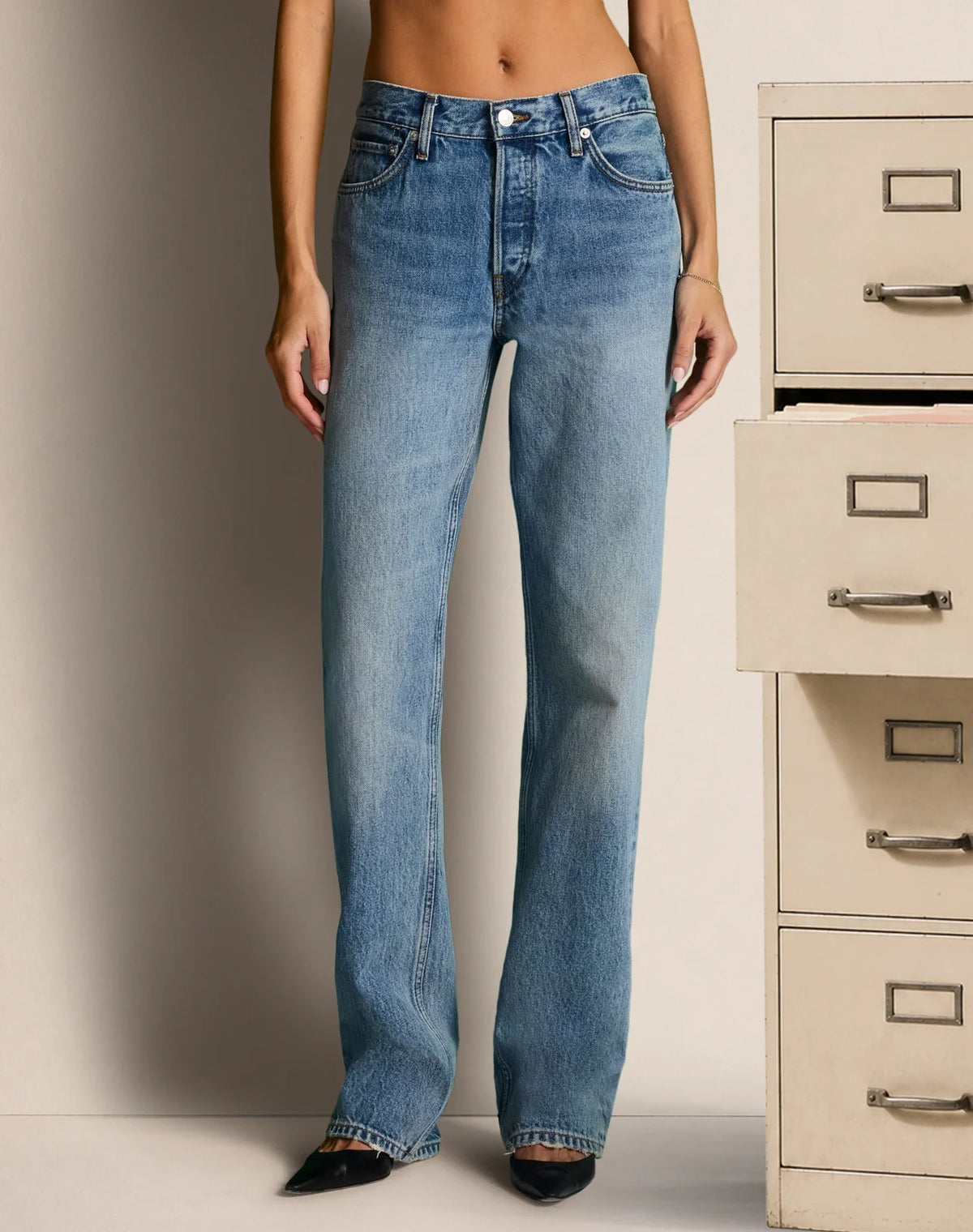 90'S Jean in Light Fiction