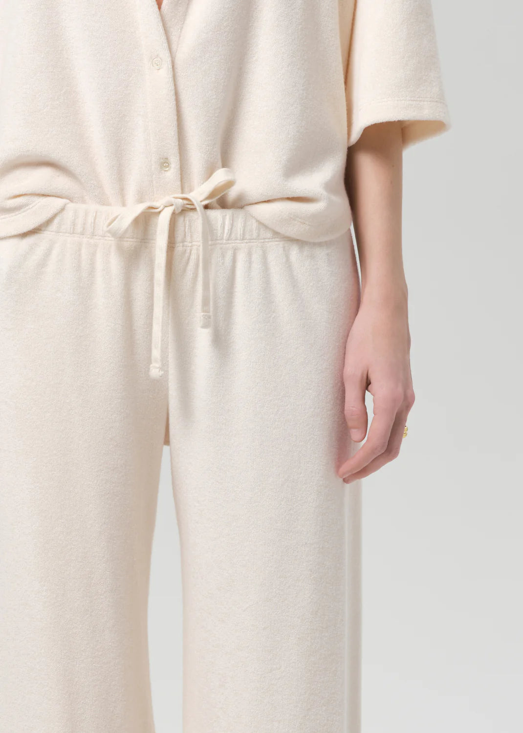 Nora Pull on Pant in Cream