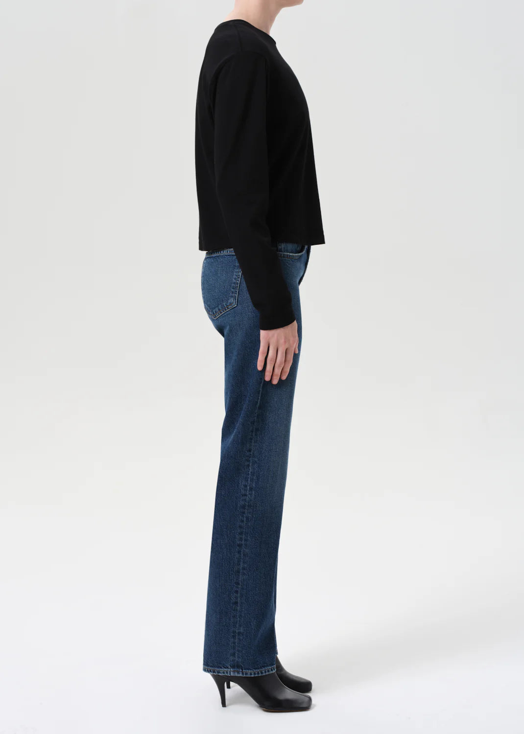 Low Rise Slim in Slick