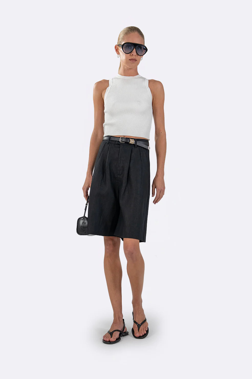Carla Culottes in Black