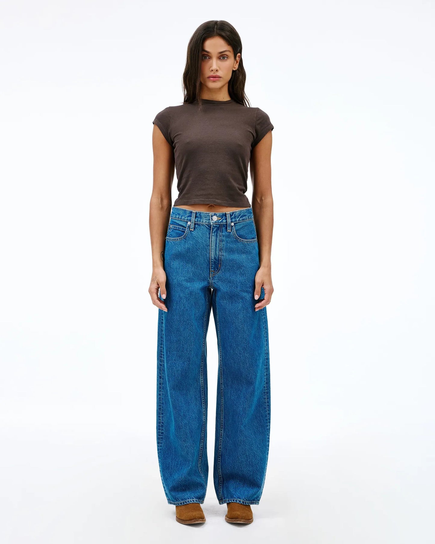 Estelle Wide Leg in Start Me Up Blue