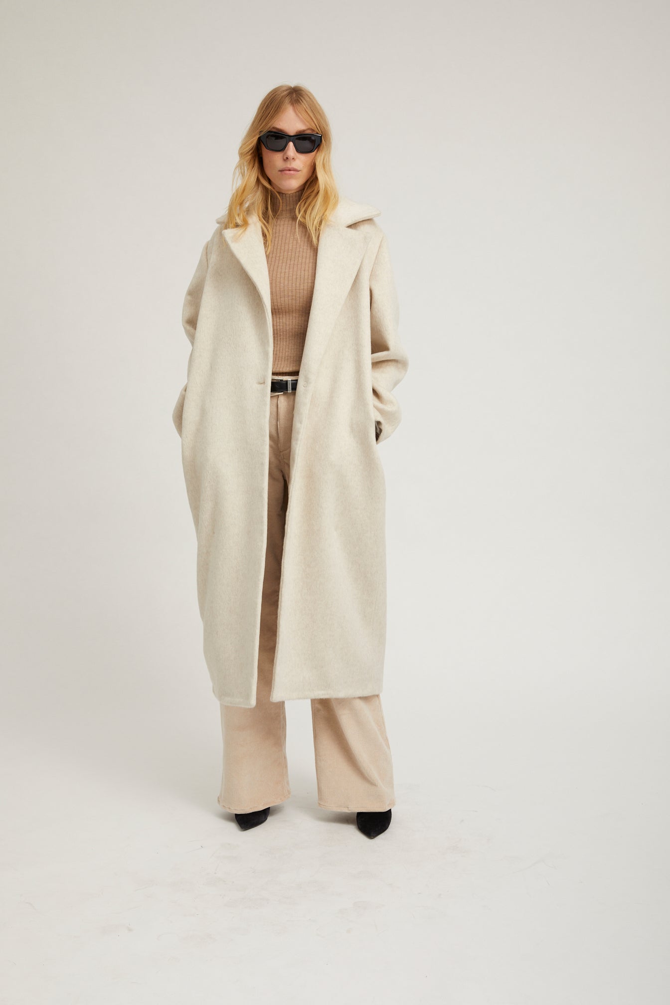 Classic Wool Cashmere Coat