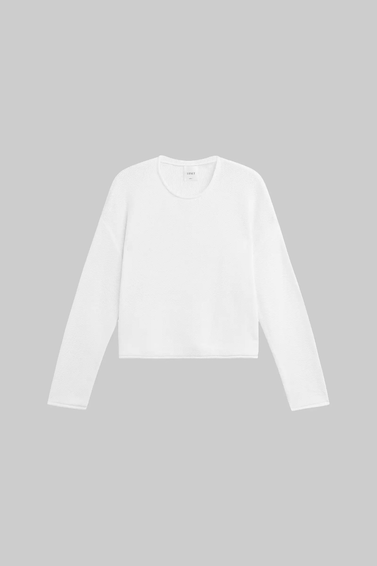 Mae Crewneck in Parchment