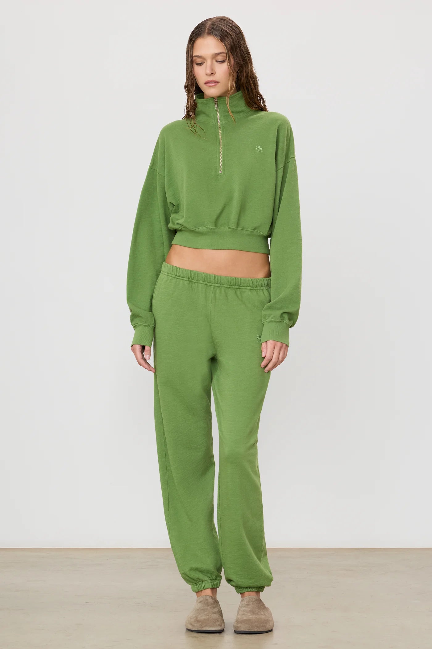 Boyfriend Pocket Sweatpant in Fern