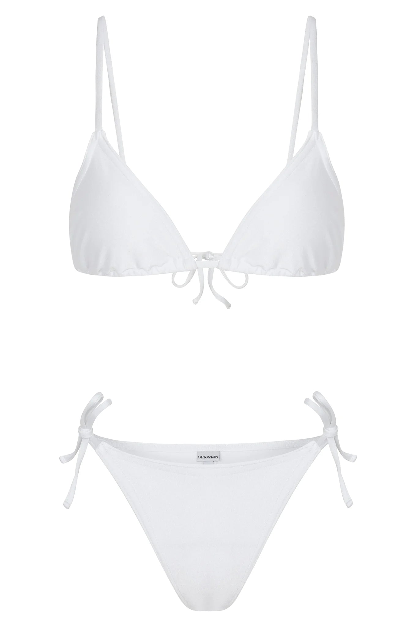 The Bikini Bottom in White