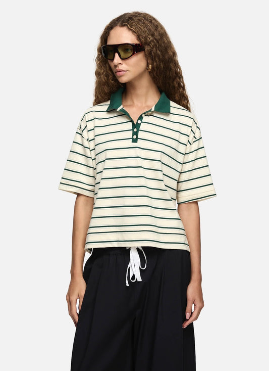 Natalini Polo in Green