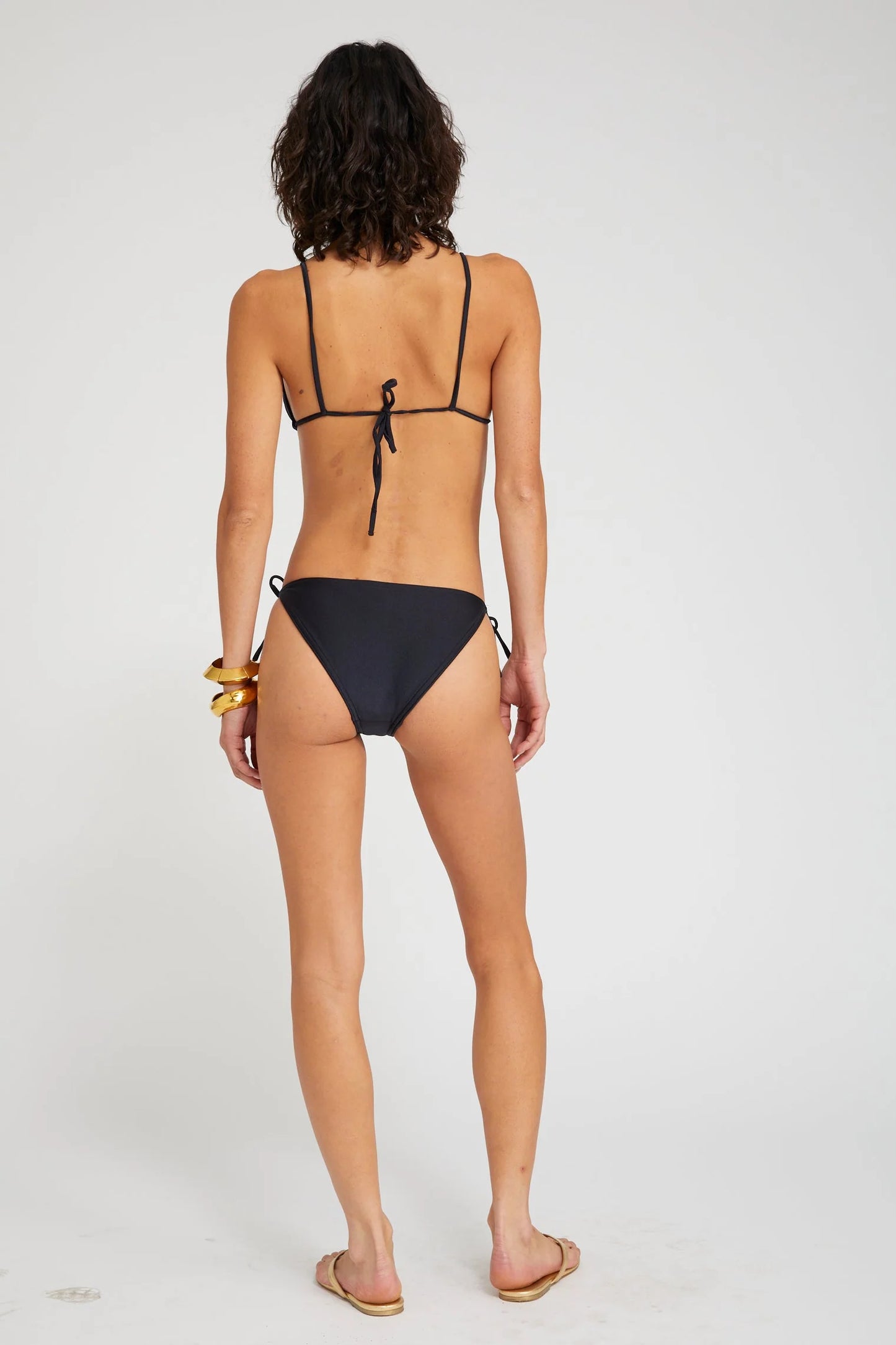 Triangle Bikini Top in Black