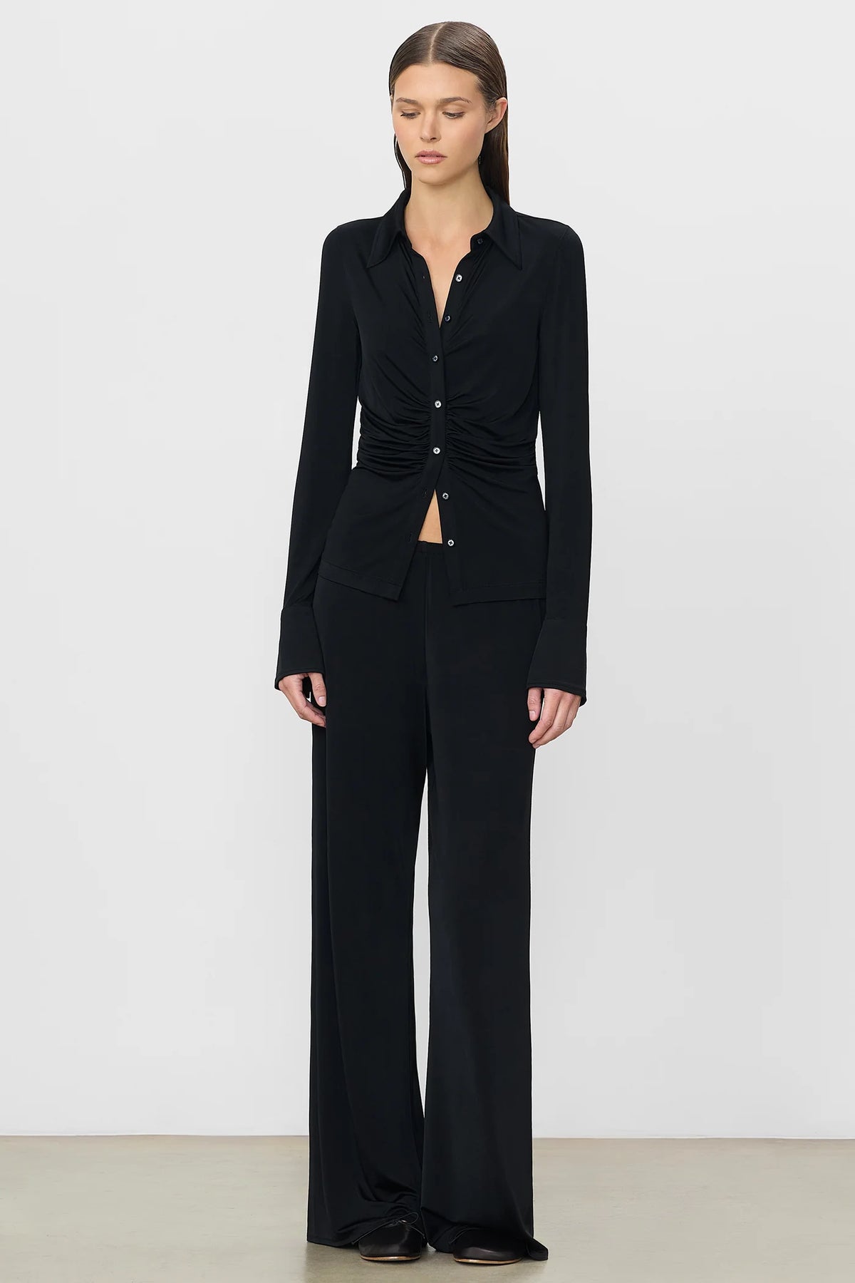 Rue Pant in Black