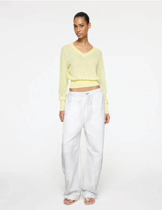 Elemental Parachute Pants in White