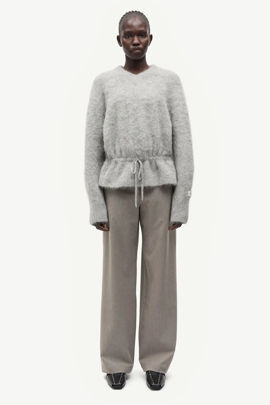 Saheaven Trousers 15496 in Lead Gray Mel