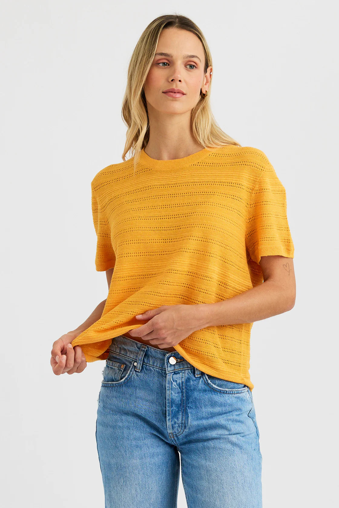 Vika Tee in Marigold