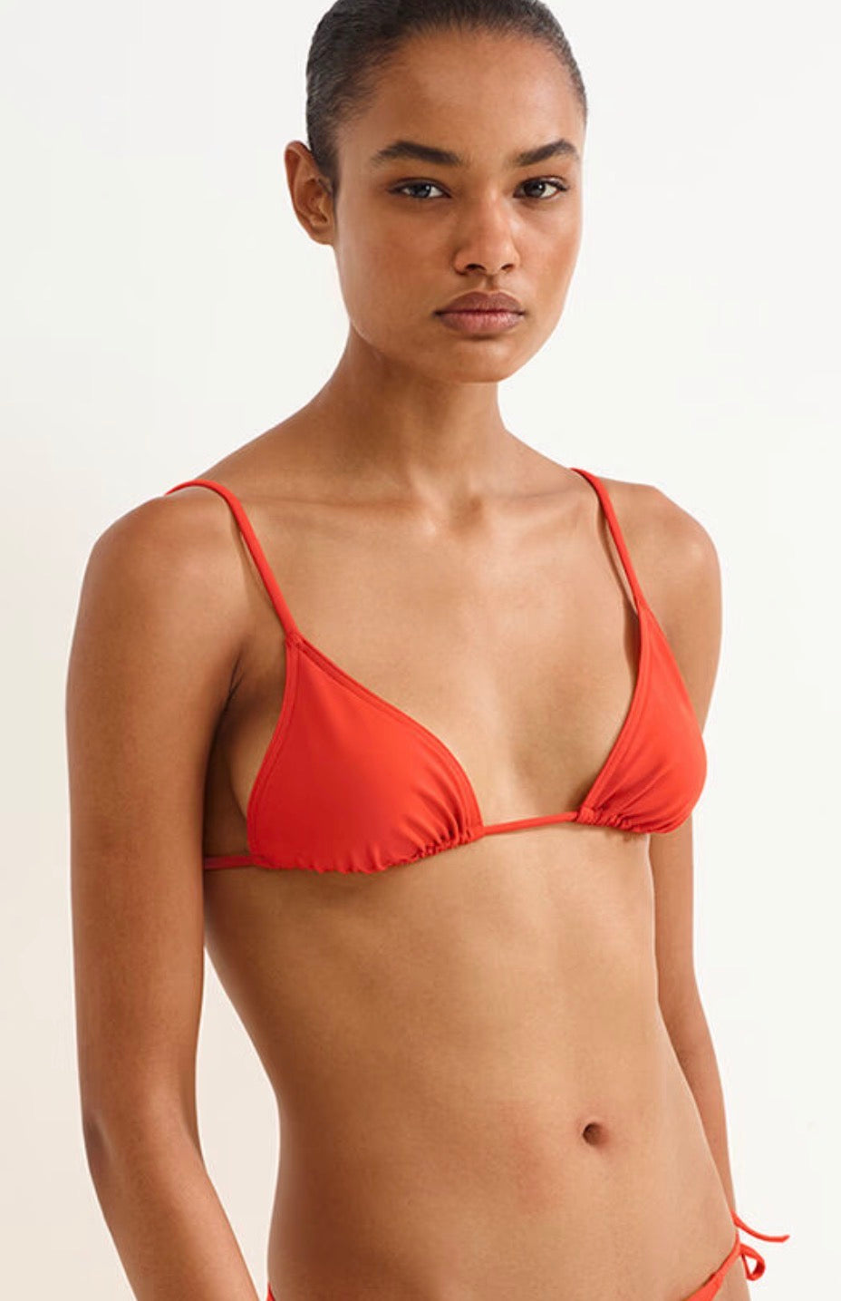 Mouna Triangle Bikini in Rooibos