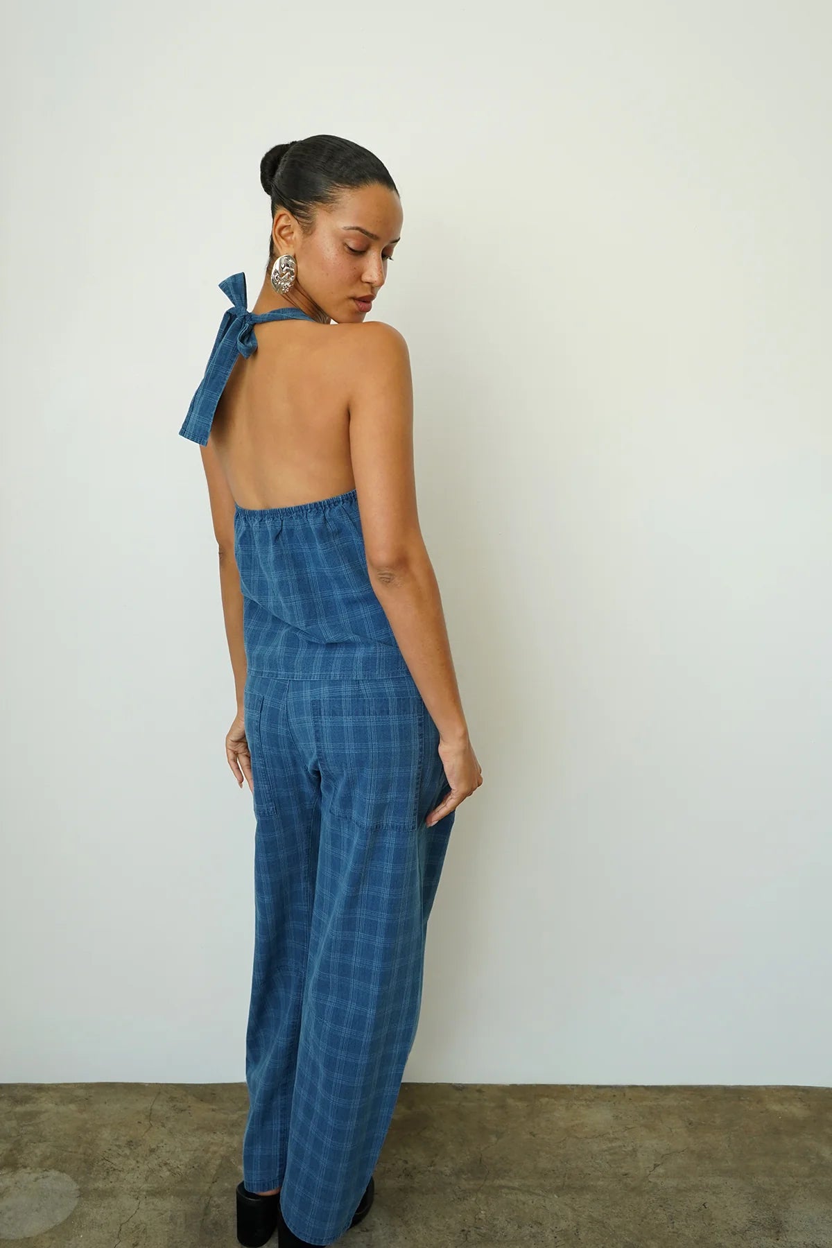 Cross Creek Plaid Pant in Vintage Blue Plaid