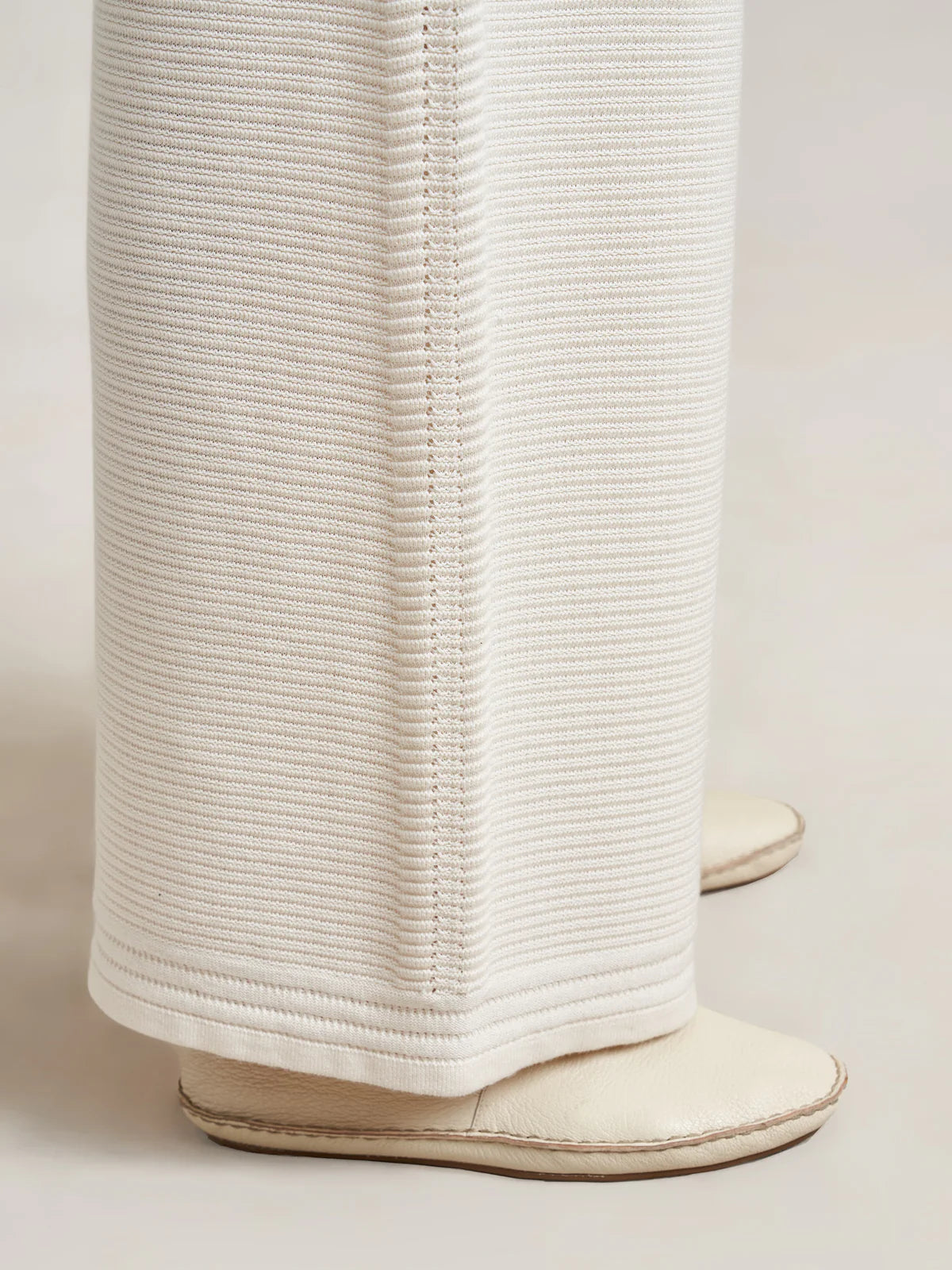Babs Pant in Ivory