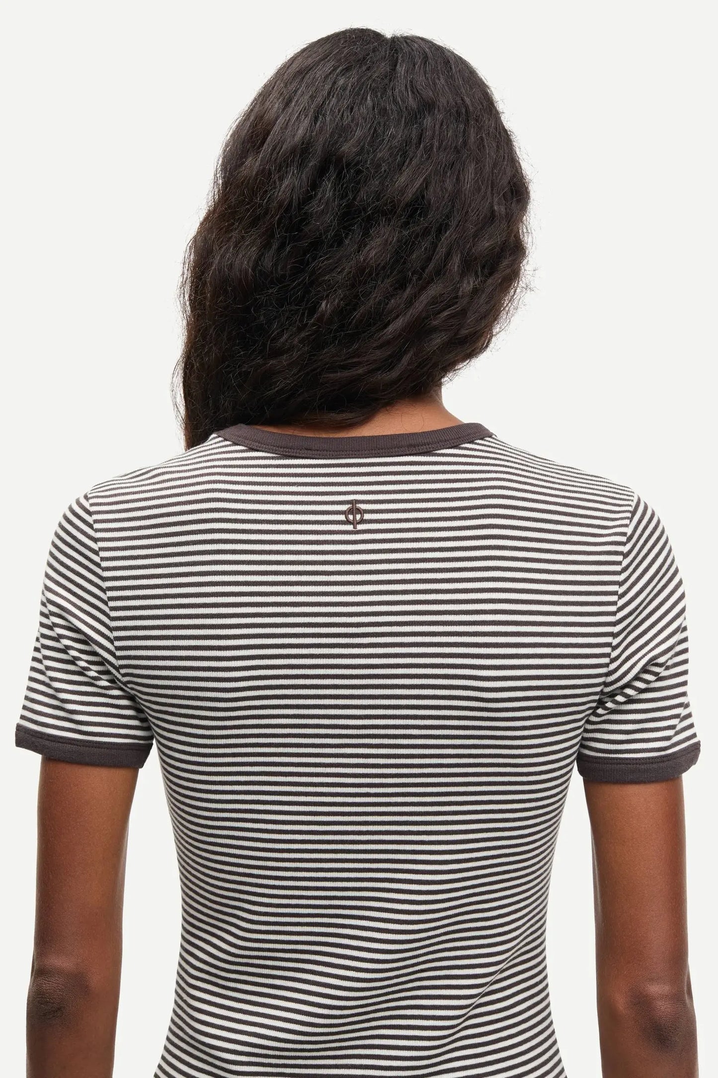 Salinas T-Shirt 7542 in Mulch Stripe