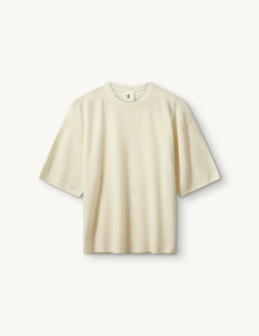 Como Oversized Tee in Cream