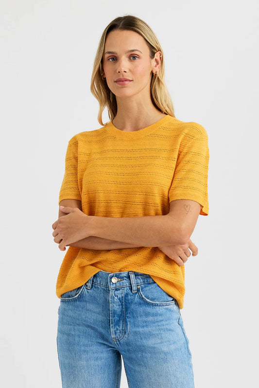Vika Tee in Marigold