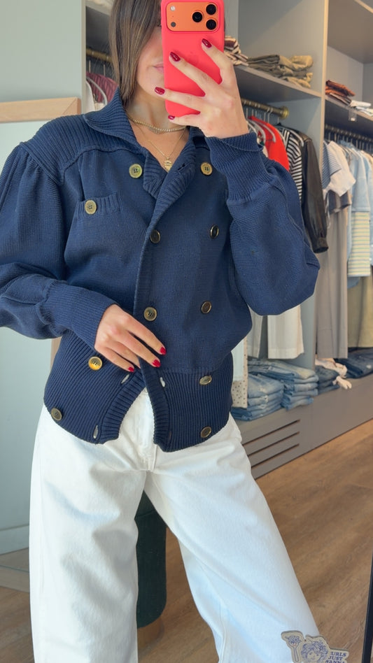 YSL Navy Sweater